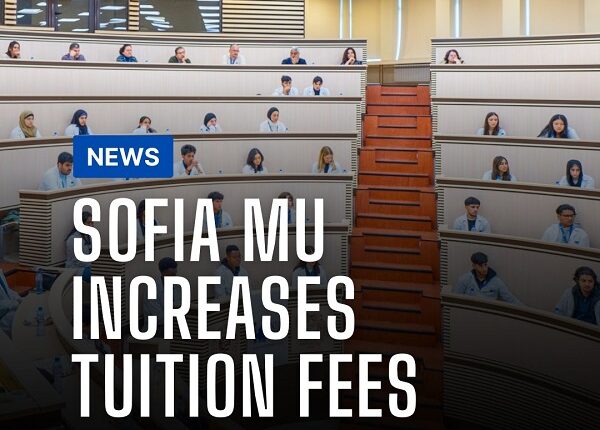 Sofia Medical University increases tuition fees
