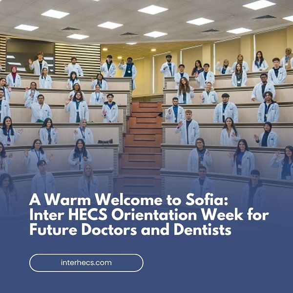 2026 Sofia Medical University Orientation week with Inter HECS